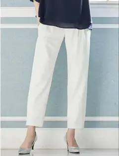 ANGELIEBE マタニティパンツ　オフホワイト