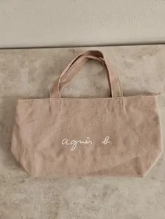 アニエスベー ピンク トートバッグ