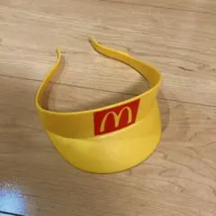 なりきりマクドナルド サンバイザー 黄色　ハッピーセット