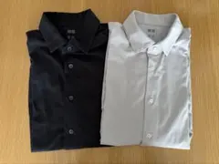 UNIQLO エアリズムコットンフルオープンポロシャツ【2枚セット】 Mサイズ