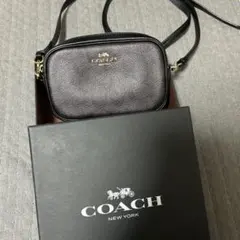 COACH シグネチャー　ブラウンブラック