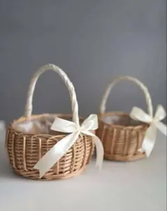 【結婚式】ホワイトリングピロー2個セット