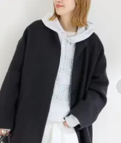 BC STOCK ブークレーノーカラーミドルコートのサムネイル