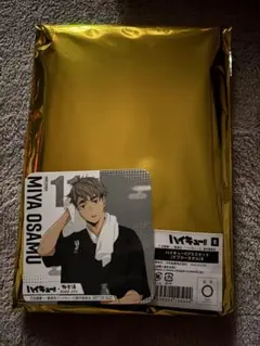 【2点セット】ハイキュー‼︎ 　極楽湯　コラボ　マフラータオル　コースター