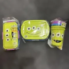 【新品】　トイストーリー　リトルグリーンメン　弁当箱　保存容器　タンブラー