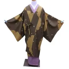 【コーディネート】☆未使用品　しつけ付　金彩　暈し　御所車　雪輪取り　扇面　訪問着／金銀糸　波頭文　袋帯 b2038 中古訪問着 袷着物 雪輪に吉祥文 古典柄御所車 梅