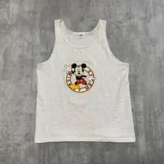 90s USA製　ヴィンテージ　タンクトップ　ミッキーマウス　Disney