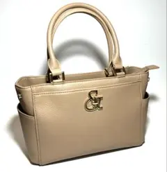 新品【ピンキー＆ダイアン】ピロー 2WAYハンドバッグ ベージュ