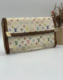 ルイヴィトン モノグラム マルチカラー ポルトトレゾール インターナショナル