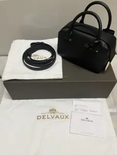 DELVAUX デルヴォー クールボックス ナノ　ブラックのサムネイル