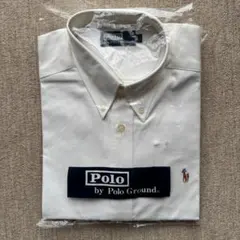 k*k様 【新品・Lサイズ】Polo by Polo Ground ホワイト 刺