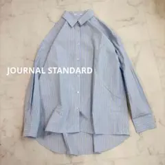 美品　ジャーナルスタンダード MULTIビッグシャツ ストライプ 25年製