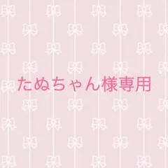たぬちゃん様専用