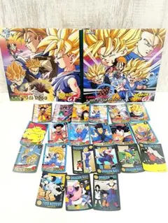 当時物】ドラゴンボール カードダス20 ファイルブック 宇宙ノ巻 3弾 4