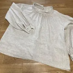 美品リネンブラウス