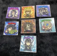 鬼滅の刃 ビックリマン シール 遊郭編 無限城編　7種セット