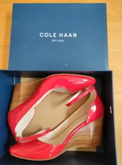 【新品、未使用品】コールハーン　アンクルストラップ　ハイヒール
