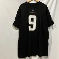 【NFL】ニューオーリンズ・セインツ #9 ドリュー・ブリーズ Tシャツ