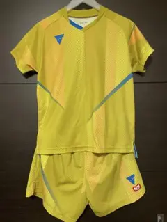 卓球ユニフォームVICTAS イエロー 上下セット