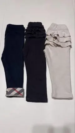 ベビー用レギンス3点セット 90cm