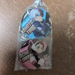 僕のヒーローアカデミア 缶バッジ 2個セット　プライズ
