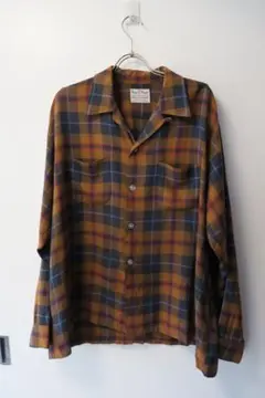 60s vintage Royal Knight チェックシャツ