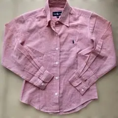 Ralph Lauren 長袖シャツ 千鳥格子柄　Mのサムネイル