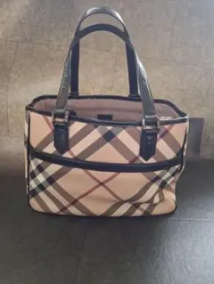 BURBERRY バーバリー トートバッグ ハンドバッグ 肩掛け チェック柄