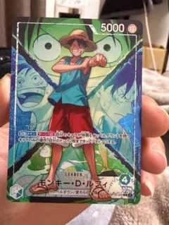 決戦の刻 ルフィ リーダーパラレル ワンピースカード リーパラ - メルカリ