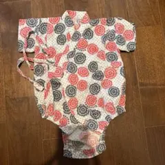 最終価格。ブランシェス 甚平 ロンパース　サイズ70 綿100