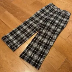 COMME CA DU MODE チェック柄　長ズボン 140cm