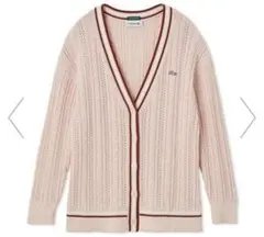 LACOSTE for snidel ケーブルニットカーディガン