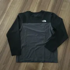 THE NORTH FACE 長袖カットソー ブラック/グレー