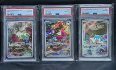 PSA10 ３連番 御三家 ツタージャ ポカブ ミジュマル AR ブラホワ BWイッシュ御三家 psa10 3連番 ツタージャ ポカブ ミジュマル ar