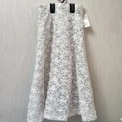 トッコクローゼット　tocco closest スカート　白　ホワイト　レースのサムネイル