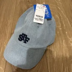 新品未使用品！STF デニムキャップ ライトブルー