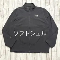 【WINDSTOPPER！】ノースフェイス　ソフトシェル　ジャケット　ブルゾン