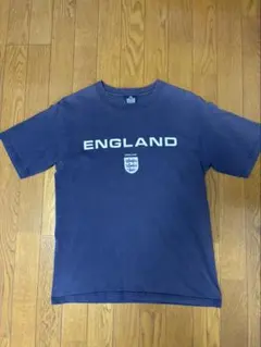 アドミラル　イングランド代表　90sヴィンテージ　サッカーTシャツ　Sのサムネイル