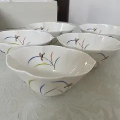 香蘭社 小鉢 5客セット 花柄 和食器のサムネイル
