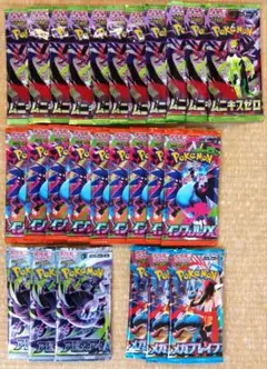 ポケカ 未開封パック まとめ売り 計34パック アビスアイ ニンジャ