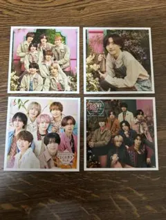 なにわ男子 公式写真 4枚セットのサムネイル