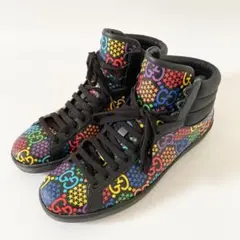 GUCCI・グッチ/ハイカット・スニーカー/サイズ9（約27.5〜28cm） GUCCI・グッチ/ハイカット・スニーカー/サイズ9（約27.5〜28cm）