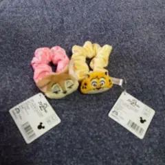 ズートピア2　ぴょこきゅんシュシュ　フィニック　クロウハウザー