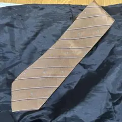 美品　BURBERRY ブラウン ストライプ ネクタイ