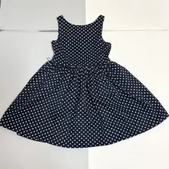 ラルフローレン ワンピース 110 ネイビー 水玉 女の子 ノースリーブ 夏服