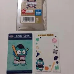 侍JAPAN×サンリオキャラクターズ　タイトーくじ　クリアカード　ハンギョドン