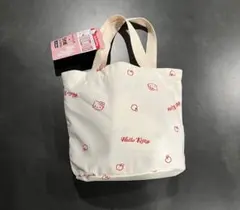 しまむら　サンリオ　ハローキティ　フェイスタオル　5枚組　トートバッグ付き