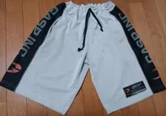 GASPショートパンツ ホワイト/ブラック