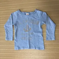 OFFICIAL TEAM アンカー柄長袖カットソー 100