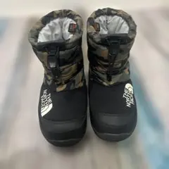 THE NORTH FACE ブーツ　迷彩柄　20cm
